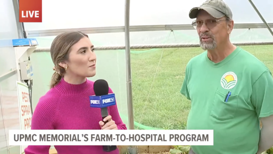 UPMC Memorial Hospital’s ‘farm-to-hospital’ program provides fresh produce to patients, staff, community